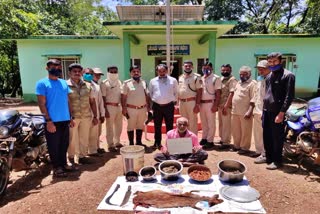 wild sheep hunters arrested in sirsi