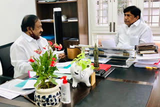 Greater Warangal 2041 Master Plan Mayor prakash Review meeting with vinodkumar