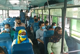 interstate bus service restart in chandigarh after 5 months
