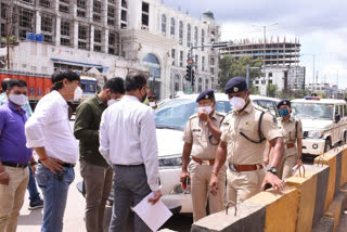 District Road Safety Committee inspected black spot in raipur