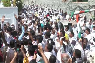 Farmers protest in Sirsa