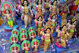 Guwahati Biswakarma puja preparation