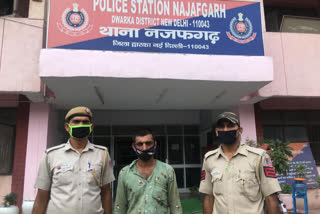 criminal arrested by najafgarh police