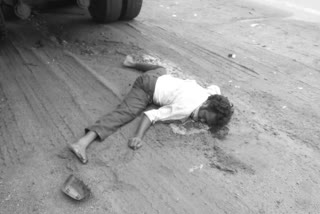 one person died in road accident in medchal district