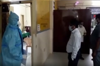Collector sudden visit bapatla area hospital