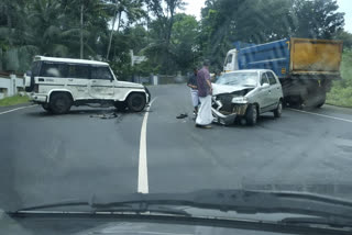 bharananganam  vehicle accident  vehicle accident in bharananganam  kottayam news  കോട്ടയം വാര്‍ത്തകള്‍  ഭരണങ്ങാനം വാര്‍ത്തകള്‍  കരോ  വാഹനാപകടം വാര്‍ത്തകള്‍