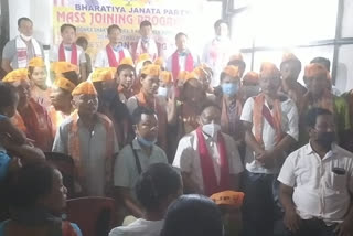 BJP Joining meeting at Karbi Anglong