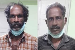 two thief arrested in trivandrum  trivandrum news  തിരുവനന്തപുരം വാര്‍ത്തകള്‍  മോഷണം വാര്‍ത്തകള്‍  കഴക്കൂട്ടം വാര്‍ത്തകള്‍