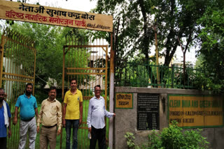 GTB Enclave RWA convert park into herbal park