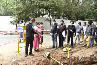 Gaurav Gupta, administrator who inspected smart city works.