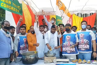 Youth Congress celebrates PM's birthday as unemployment day
