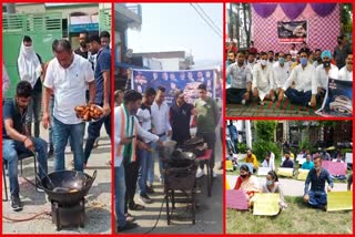youth-congress-celebrated-unemployed-day-across-the-state
