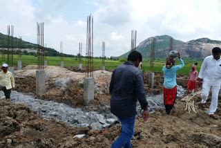 farmer's platform constructions in jangaon district