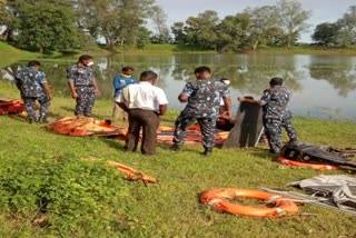 Children died due to drowning in pond