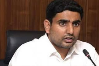 nara lokesh on farmers arrest in nellore