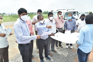 nizamabad collector visited new collectorate building