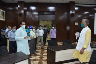 assembly-speaker-and-cm-inspected-veer-chandra-singh-garhwali-auditorium-of-the-secretariat