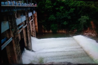 flood flow in tandava reservoir