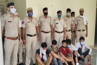 Gannaur police arrested 5 accused in murder case