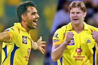 csk pacer deepak chahar shares 15 year old photo with shane watson