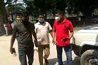 CSP ARRESTED  chaidur rahman at dalgoan