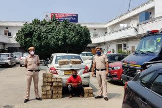 arrested liquor smuggler