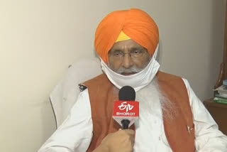 I will vehemently oppose agriculture reform bills says Sukhdev Singh Dhindsa to etv Bharat