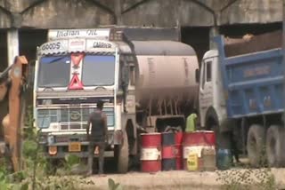 Theft of diesel from tankers