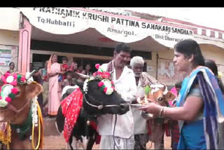 prime minister modi birth day celebration in hubballi