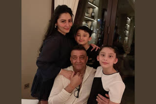 Sanjay Dutt reunites with kids in Dubai after months