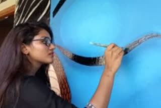 COVID patient overcomes negativity through painting in Maharashtra