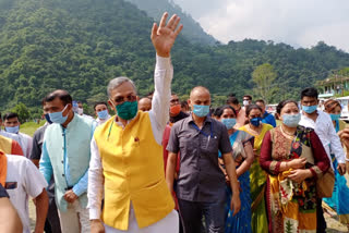 Chief Minister Trivendra visit Pithoragarh