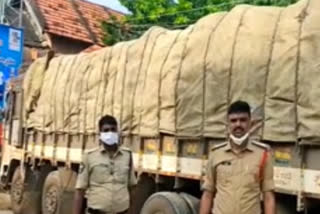 ration rice caught by police