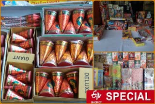 Cracker shopkeeper facing problem due to corona in Delhi