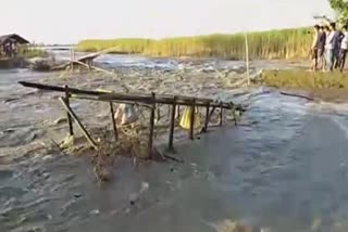 Flood at Golaghat by Brahmaputra