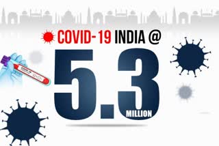 Total number of corona cases in India