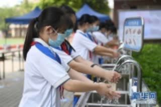 Virus protection in Chinese schools