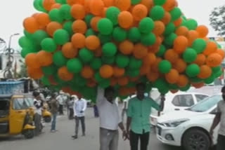 Gas filled balloon blasts on PM Modi's birthday celebration