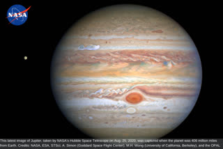 Jupiter, Hubble Captures Jupiter's storms