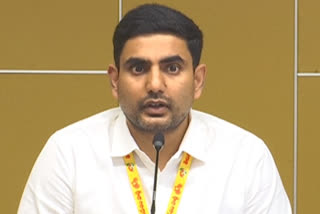 nara lokesh criticises ycp government about petro cess