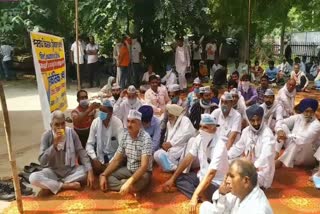 farmers protest against Agriculture Bill in Yamunanagar