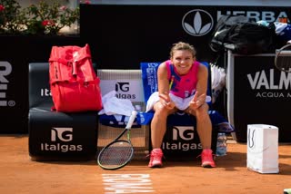 Italian Open: Halep reaches Rome semis after Putintseva retires