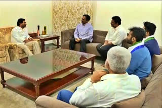 vasupalli ganesh meets cm jagan