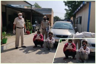 two-liquor-smugglers-arrested-on-bahadurgarh-road-65-cartoons-of-liquor-recovered