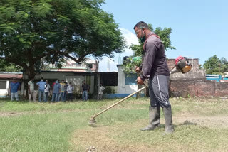 দূর্গাপুজোর প্রস্তুতি