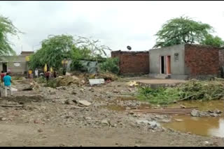 flood crisis on maloli village at malshiras taluka in solapur