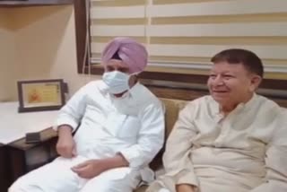 former congress mla files complaint against cabinet minister tripat bajwa