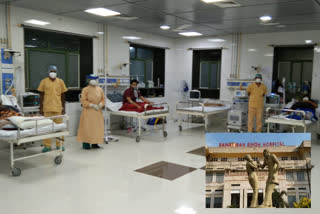 एसएमएम अस्पताल में कोरोना आईसीयू, ICU for Corona Negative Patients, Corona ICU at SMM Hospital