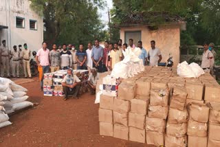 Mahasamund police seized Rs 30 lakh liquor of MadhyaPradesh