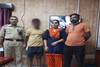 Missing 13 years old boy from sahibabad introduced to his family by police in ghaziabad